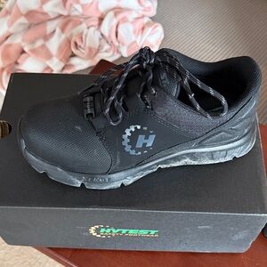 Black HYTEST Safety Shoes